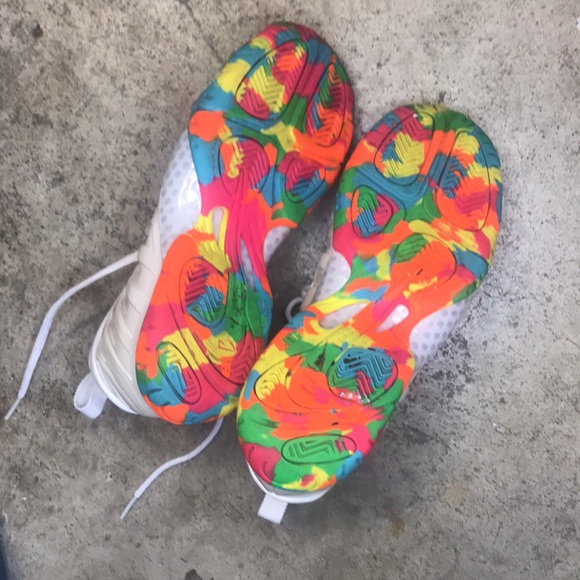 Nike Foamposite Fruity Pebbles gs 4y or 5.5 - Picture 5 of 5